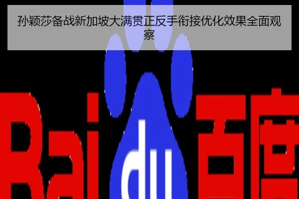 孙颖莎备战新加坡大满贯正反手衔接优化效果全面观察